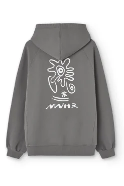 Tribal Shapes Hoodie Made Of Organic Cotton