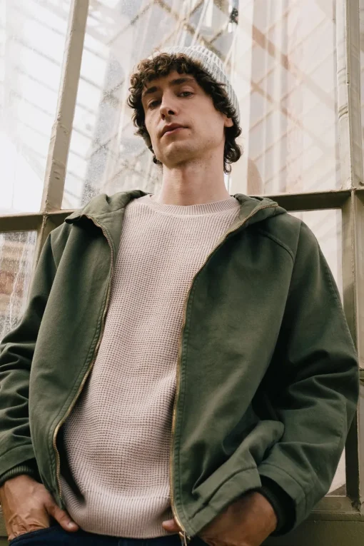 Turina Hood Jacket Made Of Cotton