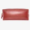 Washbag Medium - Red Made Of Firehose/Parachute silk