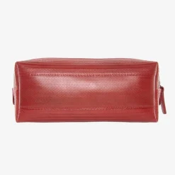 Washbag Medium - Red Made Of Firehose/Parachute silk