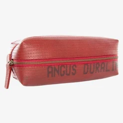 Washbag Medium - Red Made Of Firehose/Parachute silk