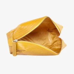 Washbag Medium - Yellow Made Of Firehose/Parachute silk