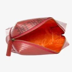 Washbag Medium - Yellow Made Of Firehose/Parachute silk