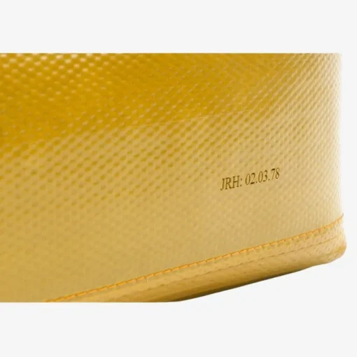 Washbag Medium - Yellow Made Of Firehose/Parachute silk