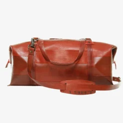 Weekend Bag Red Made Of Firehose/Parachute silk