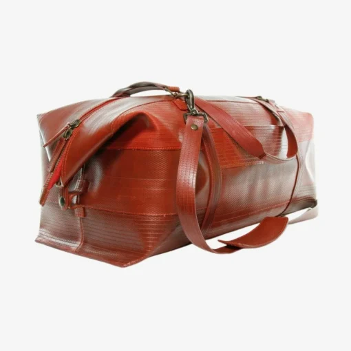 Weekend Bag Red Made Of Firehose/Parachute silk