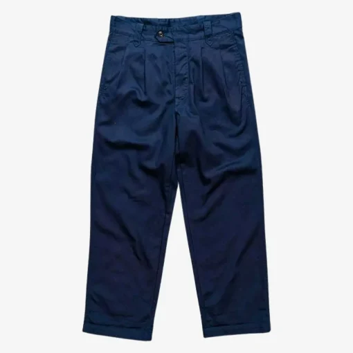 Work Trousers - Navy Made Of Cotton