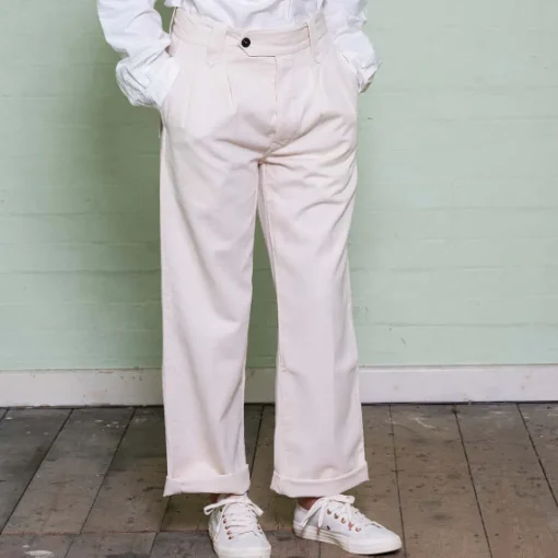 Work Trousers - Navy Made Of Cotton