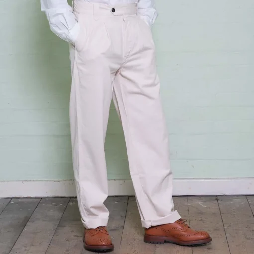 Work Trousers - Navy Made Of Cotton
