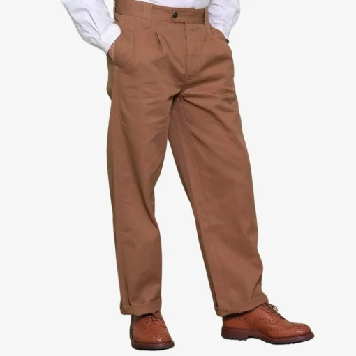Work Trousers - Navy Made Of Cotton
