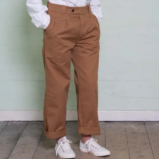 Work Trousers - Navy Made Of Cotton