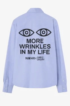 Wrinkles Oversize Shirt Made Of Organic Cotton