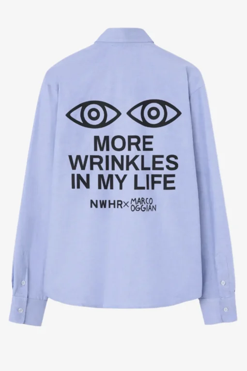 Wrinkles Oversize Shirt Made Of Organic Cotton