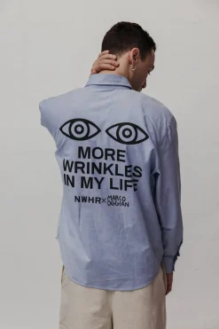Wrinkles Oversize Shirt Made Of Organic Cotton