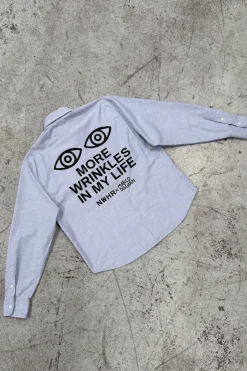 Wrinkles Oversize Shirt Made Of Organic Cotton