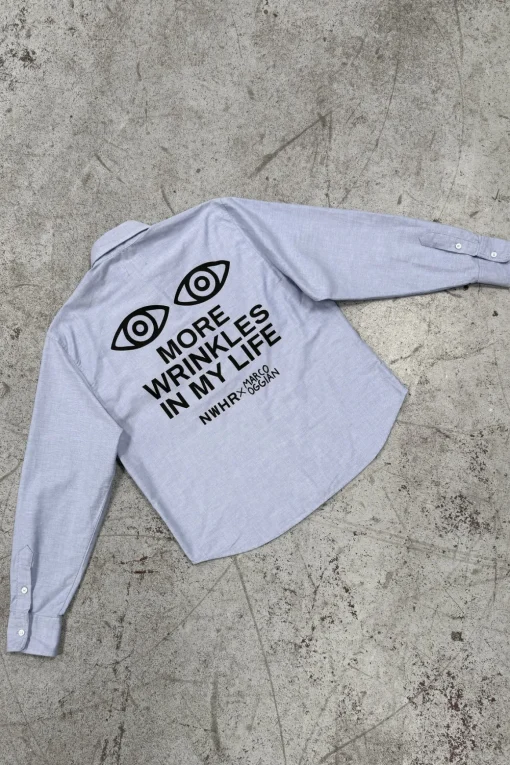 Wrinkles Oversize Shirt Made Of Organic Cotton