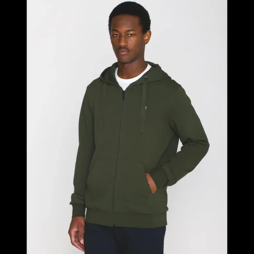 Zip Up Hoodie Made Of Organic Cotton