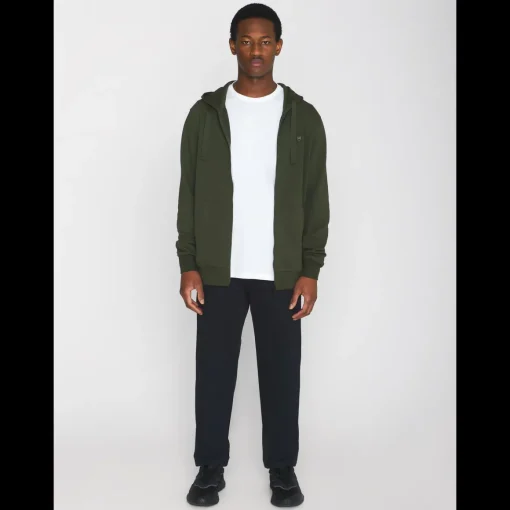 Zip Up Hoodie Made Of Organic Cotton